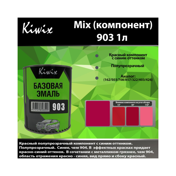 903 КИВИКС, Красный ,1л