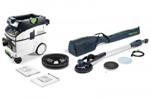 Машинка шлиф. PLANEX-E, компл. с аппаратом пылеуд.   LHS-E225/CTM36-Set, 575455, Festool