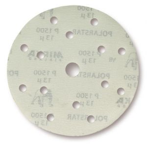 Шлиф мат на плён синт основе липучка POLARSTAR 150мм 15 отв P500 (50 шт в упак), FA61105051 chk, Mirka