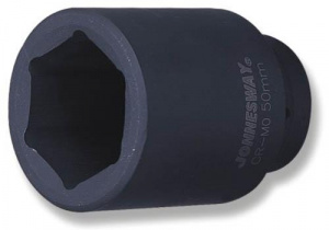 S03AD8155 Торцевая головка ударная глубокая 1"DR, 55 мм, 048601, JONNESWAY