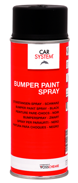 Грунт-краска адгезионный Bumper Paint Spray -  для пластика черный, 400мл