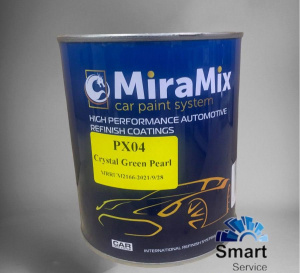 Краска PX04 Crystal Green Pearl 1L, MMPPX04, MiraMix