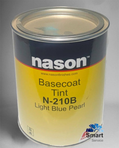 Краска N-210B LIGHT BLUE PEARL ,1 л (763), (208), 1250089794, NASON