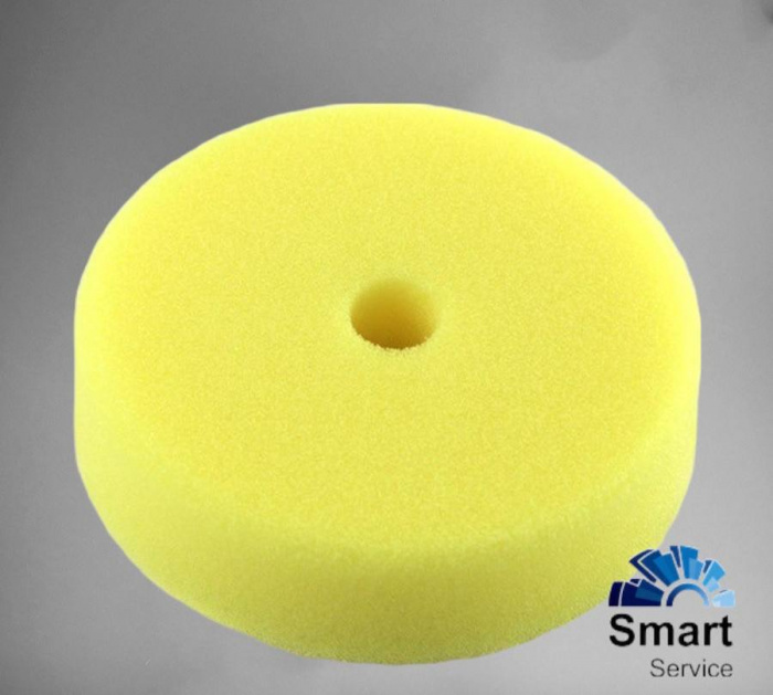 Полировальный круг полутвердый желтый, 130 мм - RO Foam Pad Yellow