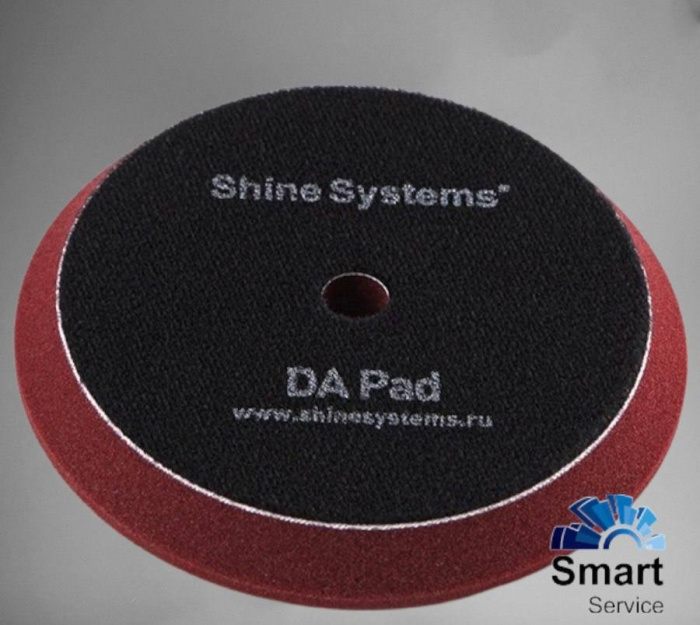 Полировальный круг полутвердый бордовый, 130 мм - DA Foam Pad Maroon