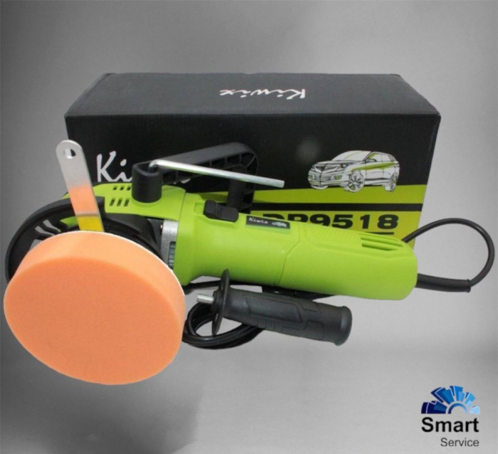 Полировальная машинка эксцентриковая 9 мм DP9518 750W Kiwix