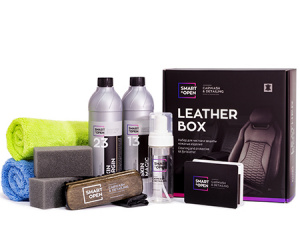 LEATHER BOX Набор для чистки и защиты кожаных изделий , 15LBSO, Smart Open