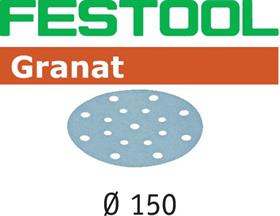 Шлифовальный круг FESTOOL D150 Granat P40, комплект из 50 шт. STF D150/16 P40 GR 50X, 496975, Festool