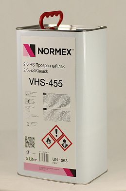 Прозрачный лак 455 VHS, 5л, Normex 50000455 chk
