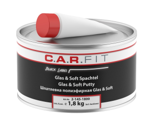 BL Шпатлевка Glas & Soft 1,8кг, 2-145-1800 chk, C.A.R.FIT