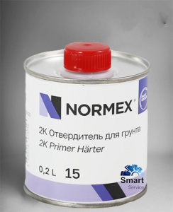 Отвердитель для грунта Normex 15, 0.2л (к белому грунту), 3430026, Normex
