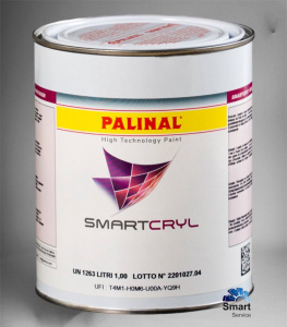 Краска 9399 Жемчужно-оранжевый SMARTCRYL, 1л/(0,98кг), CT--9399, PALINAL SMARTCRYL