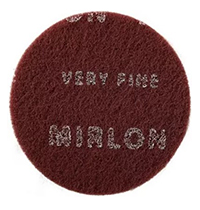 Шлиф войлок синт MIRLON 150мм  VF 360 круг, красный 10шт/кор, 6кор/уп, 8024101037, Mirka