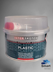 IT PLASTIC - Шпатлёвка полиэфирная для пластика (400 гр), 2380TR, Troton INTER IT PLASTIC - Шпатлёвка полиэфирная для пластика (400 гр), 2380TR, Troton INTER