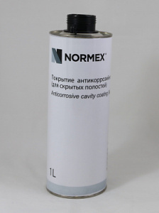 Покрытие антикоррозийное NORMEX (для скрытых полостей), 1л, 3430012, Normex