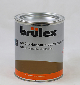 Грунт-наполнитель Non Stop Fullprimer белый 1л, 60003100, BRULEX