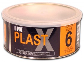 PLAST X 6 Шпатлевка  с повышенной адгезией для пластика, PLAS/6, U-pol