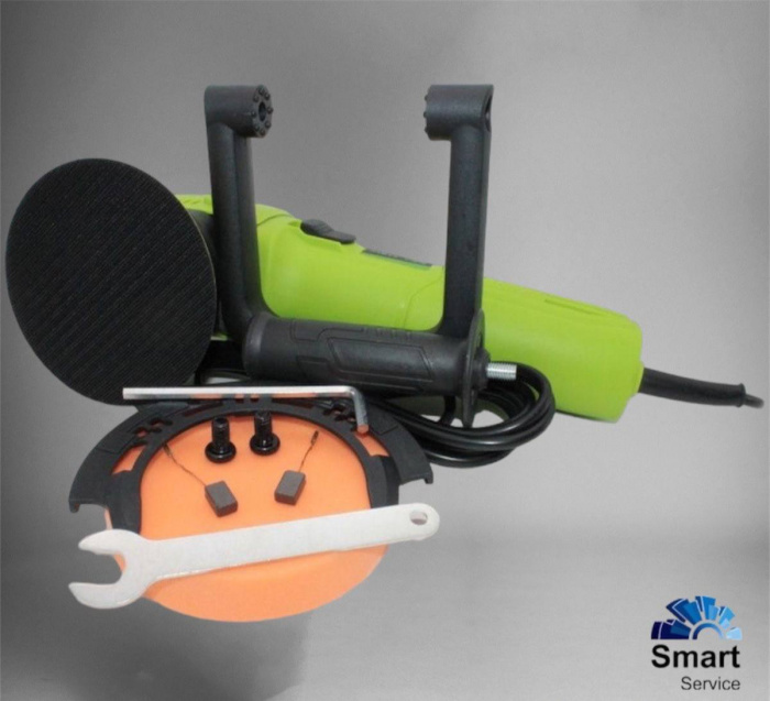 Полировальная машинка эксцентриковая 9 мм DP9518 750W Kiwix