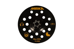 Шлифовальная подошва 125мм 17 отв M14, липучка, для PS1437, 9190153001, Mirka