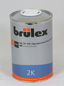 Прозрачный лак Антискретч HS, 1 л, 931110126, BRULEX