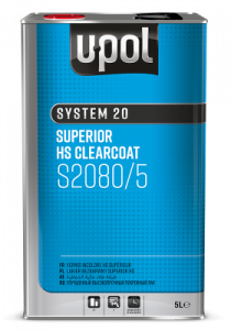 Прозрачный лак  S2080 Super Clear 2:1, 5л, S2080/5, U-pol