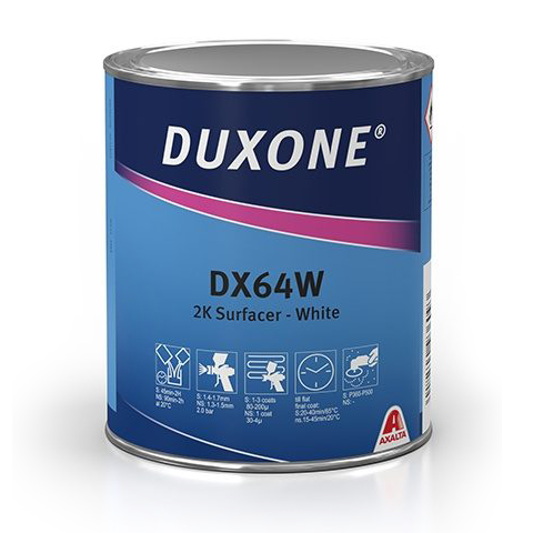Грунт-наполнитель белый, 1л DX64W, DUXONE 1250093609