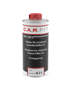 Отвердитель для грунта 4:1 0,25л Black Label, 4-410-0250 chk, C.A.R.FIT