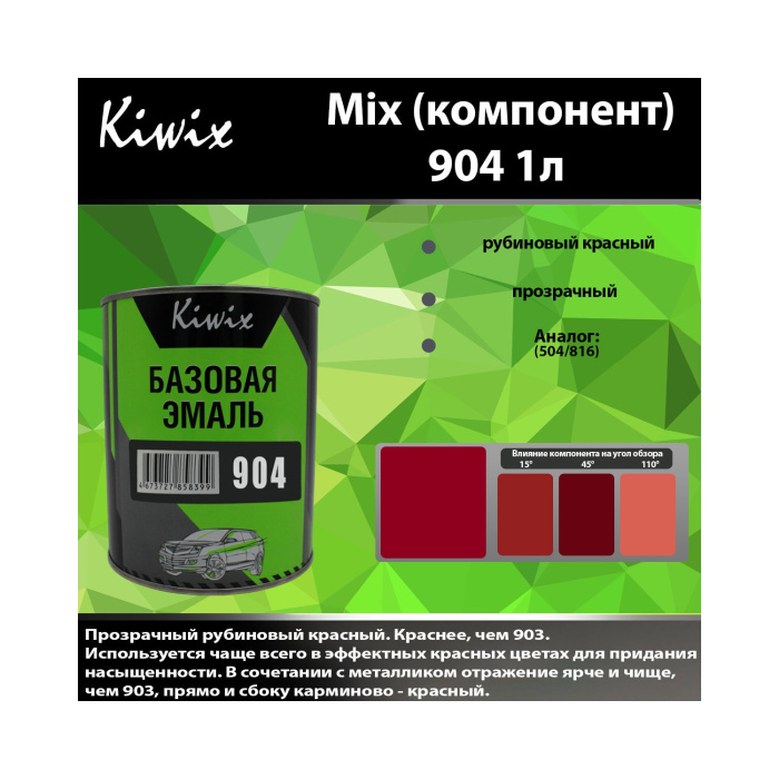 904 КИВИКС, Красный ,1л
