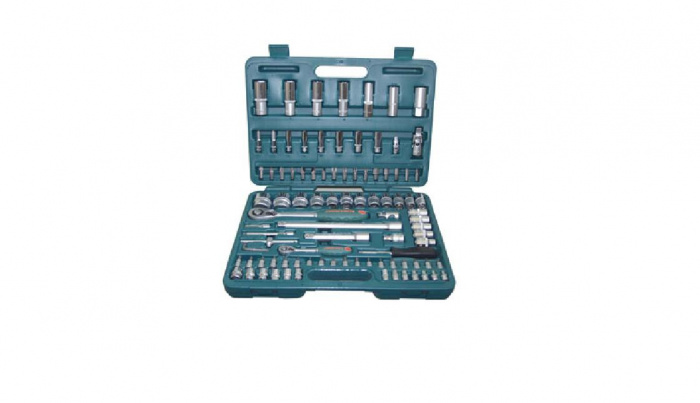 S04H52494S Набор торцевых головок 1/4"DR 4-14 мм и  1/2"DR 10-32 мм, 94 предмета
