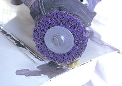 Зачистной круг Clean'N'Strip на фибровой основе, 150 мм х 13мм, 07934, 3M