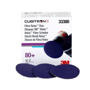 Круг зачистной CubitronII Roloc P80 50мм, 33380, 3M