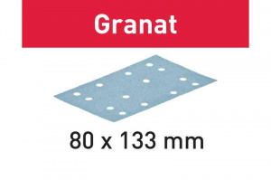 Мат.шлиф. Granat P 120, компл. из 100 шт. STF 80x133 P120 GR 100X FESTOOL, 497120, Festool