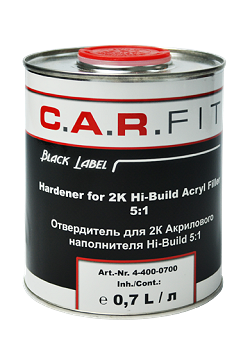Отвердитель для 2К акрилового грунта высоконаполняющего 700ml, C.A.R.FIT 4-400-0700 chk