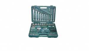 S04H52482S Набор торцевых головок 1/4"DR 4-14 мм и  1/2"DR 14-32 мм и комбинированных ключей 8-22 мм, 047399, JONNESWAY