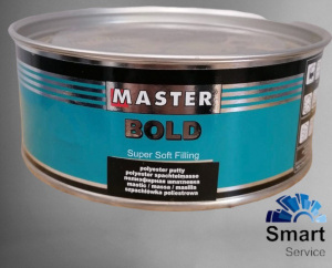 MASTER BOLD Шпатлёвка мягкая (суперсофт)   1000 мл (1,66 кг), 5197TR, Troton MASTER