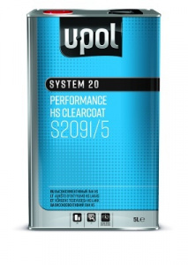 Прозрачный лак S2091 HS Prformance 2:1, 5л, S2091/5, U-pol