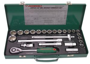 S04H4125S Набор торцевых головок 1/2"DR 10-32 мм, 25 предметов, 047223, JONNESWAY