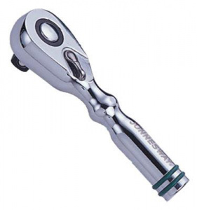 R3804 Трещотка короткая 1/2"DR 48 зубцов, 150 мм, 047173, JONNESWAY