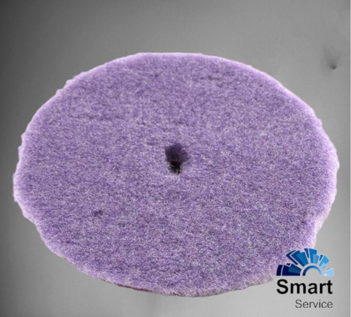 Полировальный круг из лилового меха, 155 мм - Lila Wool Pad