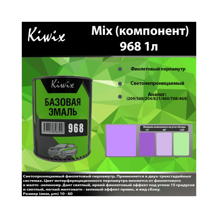 968 КИВИКС, Перламутр ,1л
