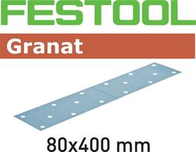 Мат.шлиф. Granat P 180, компл. из 50 шт. STF 80X400 P  180 GR 50X FESTOOL, 497162, Festool