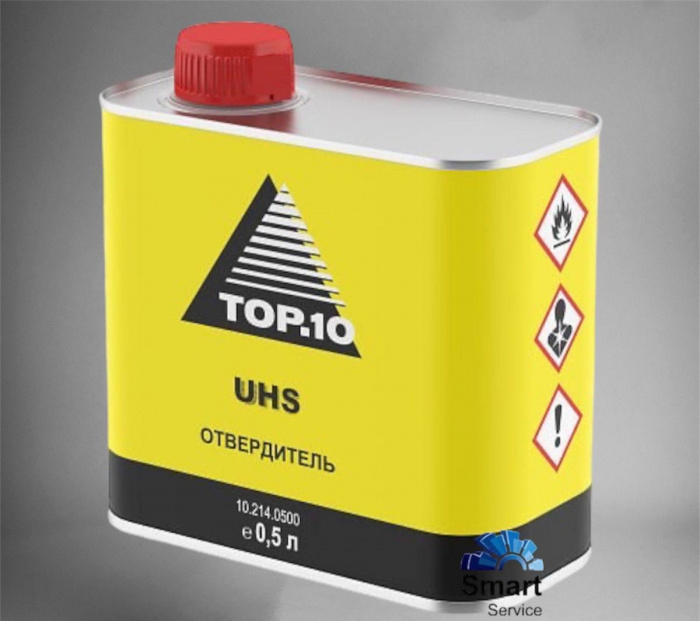 Отвердитель для лака UHS, 0,5л, ТОП10 10.214.0500