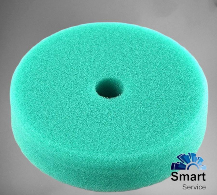 Полировальный круг твердый зеленый, 130 мм - RO Foam Pad Green