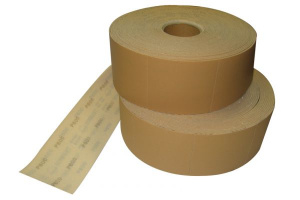 Шлиф. бумага GOLD B312T Soft Flex перфорир. рулон 114мм х 25м, 200 шт. 114 х 125мм, P 500, 32117, SUNMIGHT