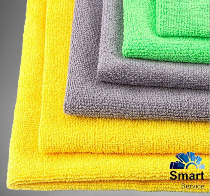 Terry Towel - универсальная микрофибра без оверлока 40*40см, 6 шт