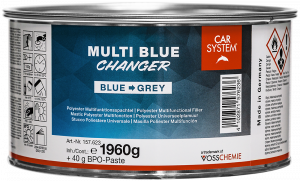 Шпатлевка 2К полиэфирная "Multi Blue Changer" (2.0кг), 157623, CARSYSTEM