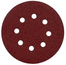 Шлиф мат на бум основе липучка COARSE CUT 125мм 8 отв P60, 4061605060 chk, Mirka