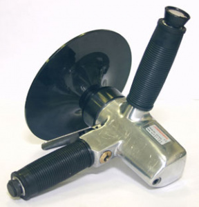 JAS-6552 Пневматическая полировочная машина (вертикальная) 7"  2500 об/мин,  170 л/мин., 047498, JONNESWAY