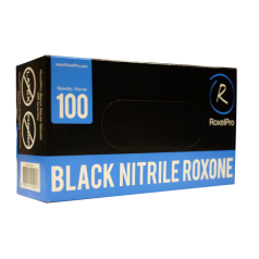 Нитриловые перчатки ROXONE, чёрные, размер XL, упаковка 100 шт., 721441, RoxelPro