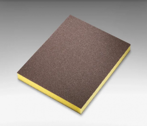 20-7983 siasponge soft губка двусторон 98*120*13мм, fine, P500,  желтая, уп.20шт, 0070.1247.01.09, SIA